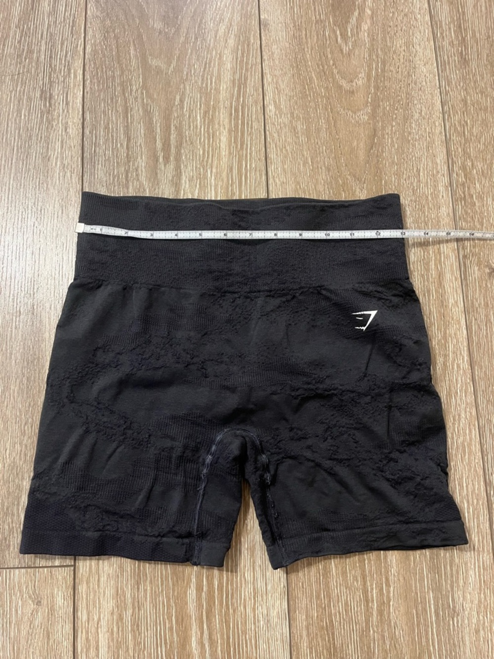Gymshark Black Seamless High-Rise Training Shorts